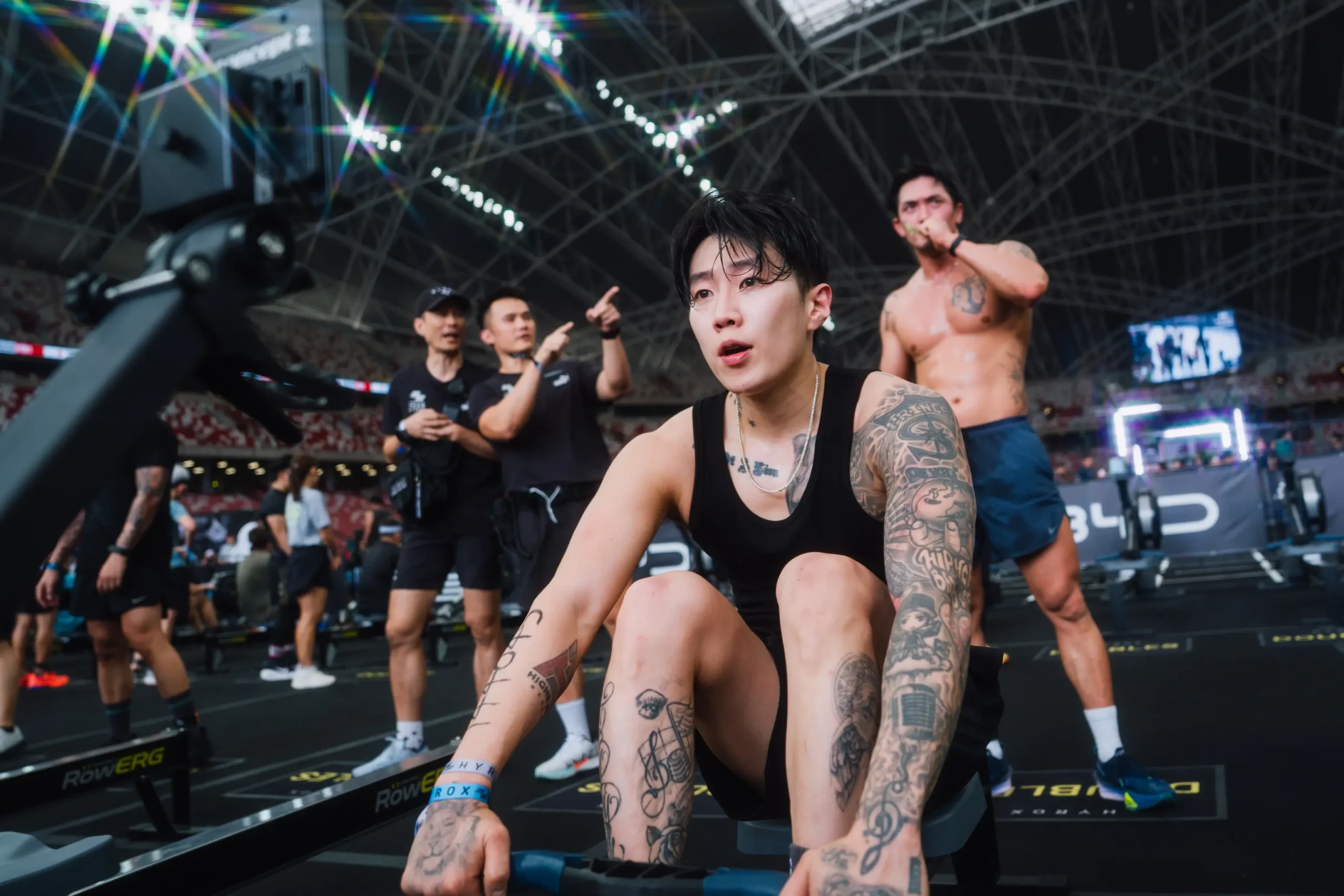longevity, healthspan, health, fitness, HYROX, Singapore, Asia, athletes, sport, competition, Jay Park, Korean, American, celebrity