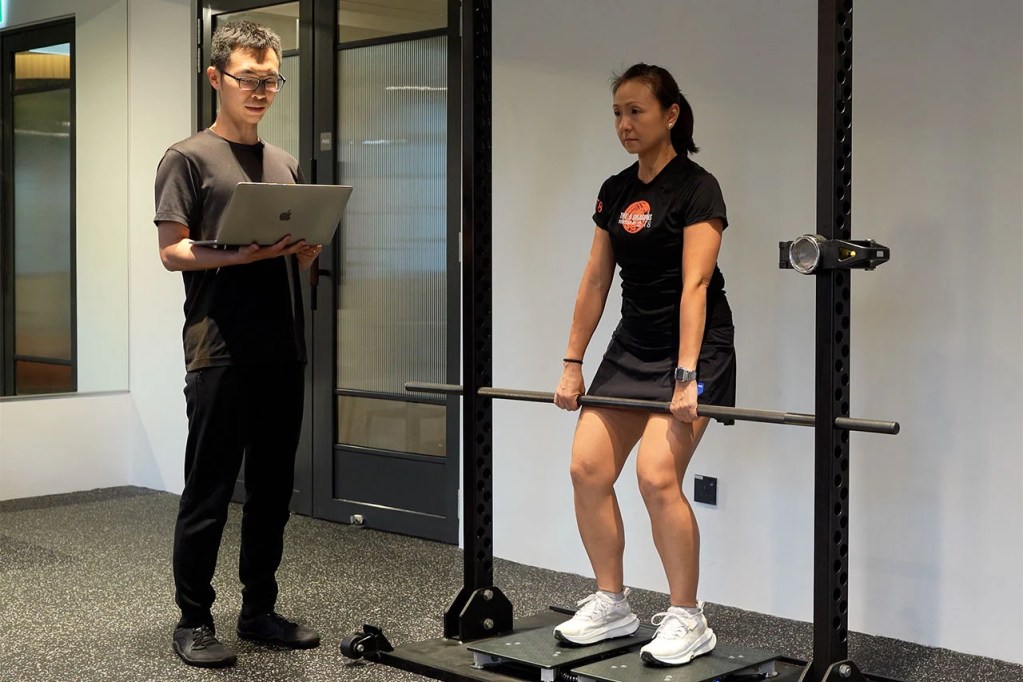 personal training, senior, Singaporean, gym