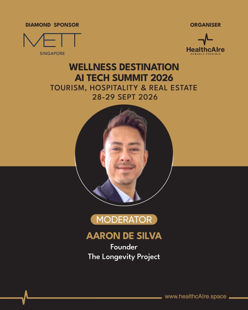 Aaron De Silva, panel moderator, Wellness Destination AI Tech Summit